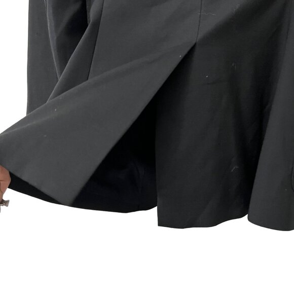 Aritzia Talula Black Classic Exeter Boyfriend Wool Blend Blazer Jacket Size 0 - Picture 8 of 10